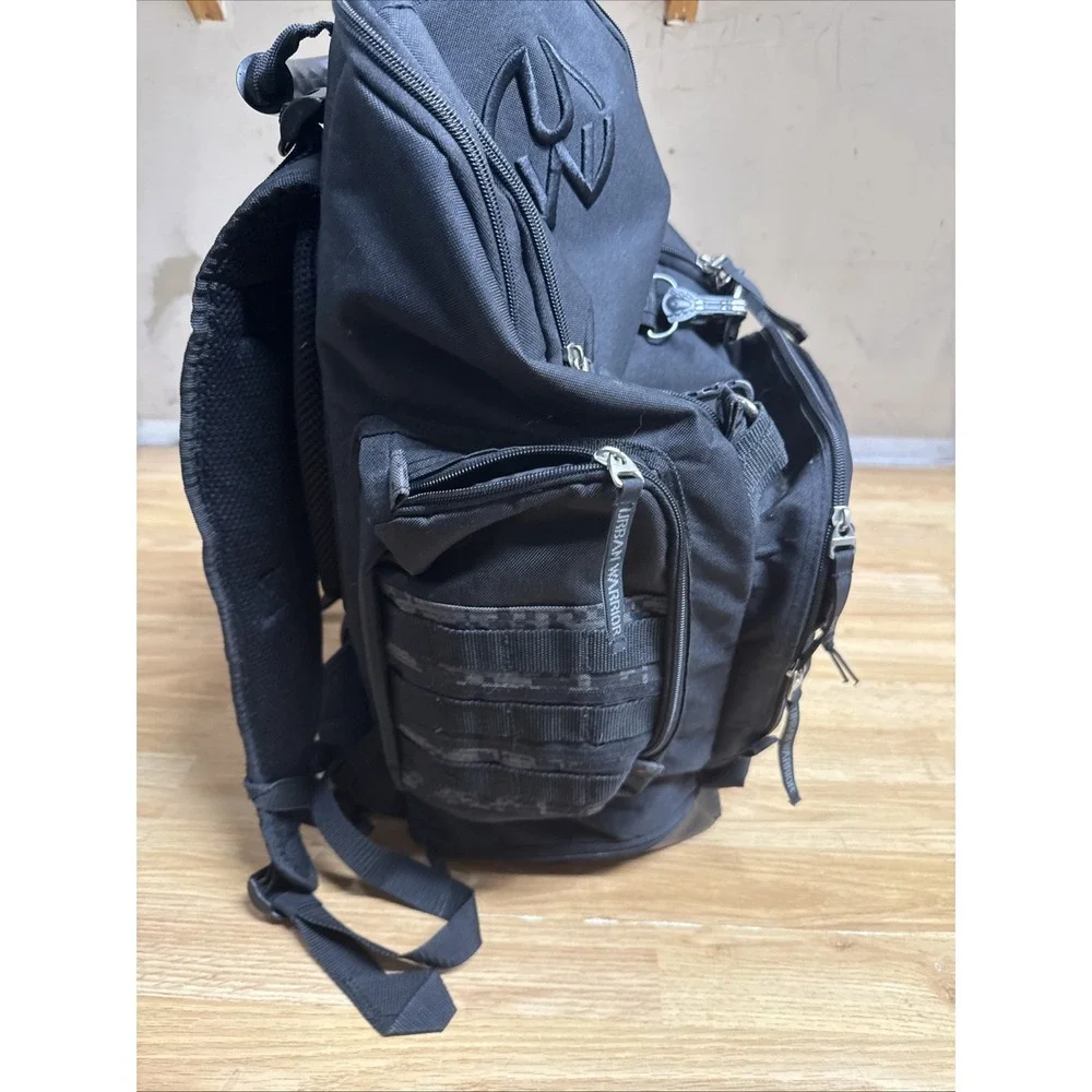 Urban Warrior Black Tactical Backpack